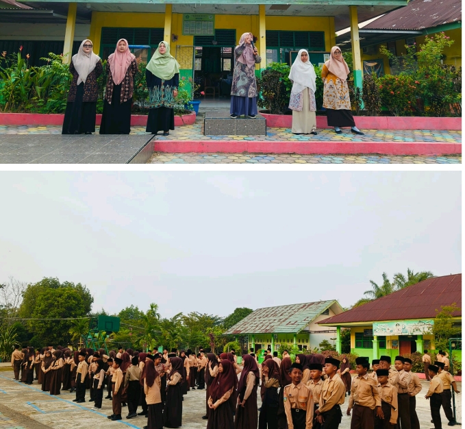 Apel Kedisiplinan MTsN 4 Batang Hari Perkuat Karakter dan Tanggung Jawab Murid