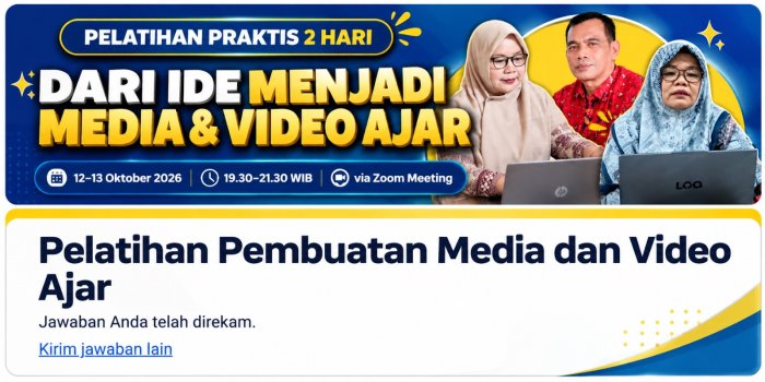 GTK MTsN 4 Batang Hari siap ikuti Pelatihan Pembuatan Media dan Video Ajar untuk Tingkatkan Kualitas Pembelajaran