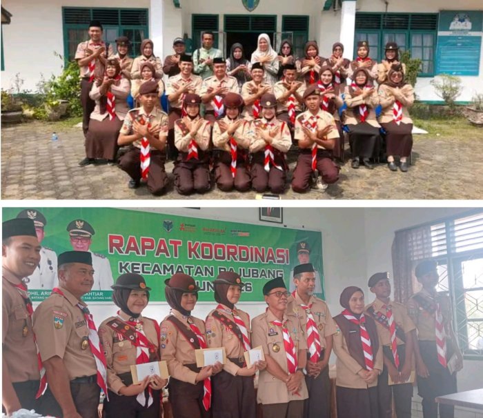 Siswi MTsN 4 Batanghari Dilepas Camat Bajubang untuk Ikuti Jambore Nasional XII 2026 di Cibubur