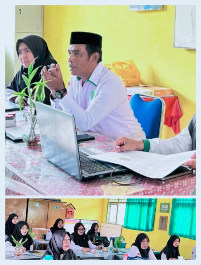 Awali Tahun Ajaran dengan Sinergi, MTsN 4 Batang Hari Gelar Rapat Pembagian Tugas Guru