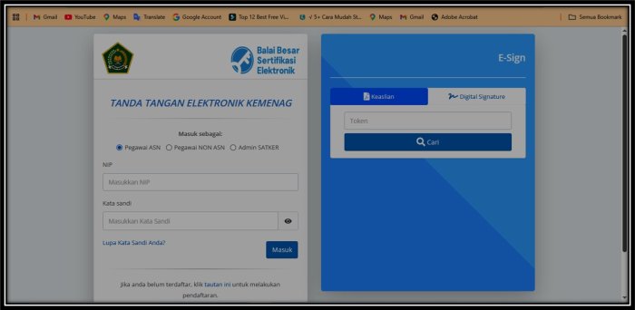 Digital Signature upaya Digitalisasi untuk mengefisienkan Kinerja Madrasah agar Produktif