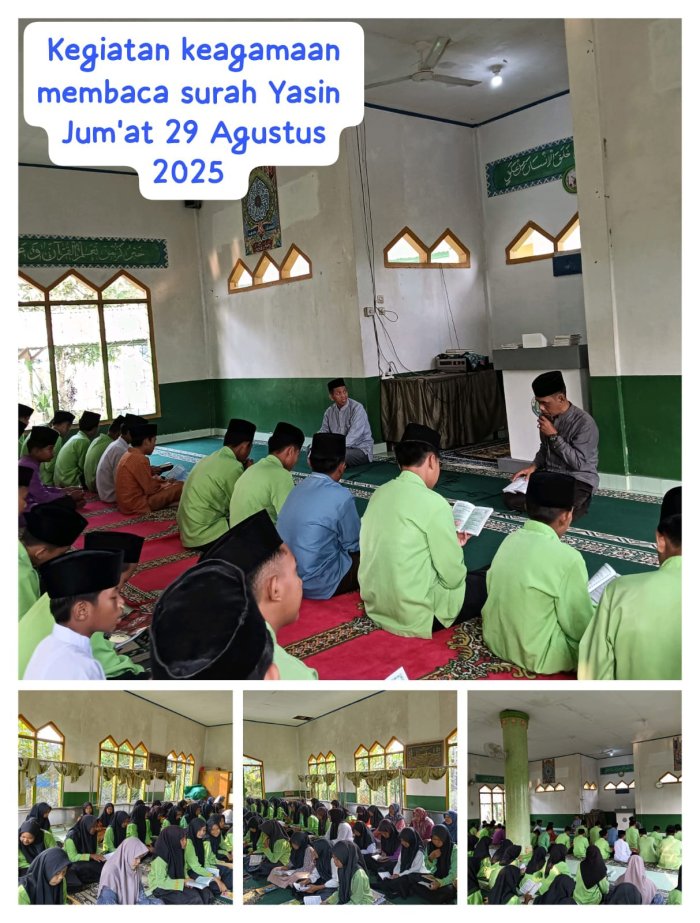 Sejukkan Hati dan Tajamkan Ilmu, MTsN 4 Batang Hari Rutin Gelar Yasinan dan Tausiah Literasi Sejukkan Hati dan Tajamkan Ilmu, MTsN 4 Batang Hari Rutin Gelar Yasinan dan Tausiah Literasi
