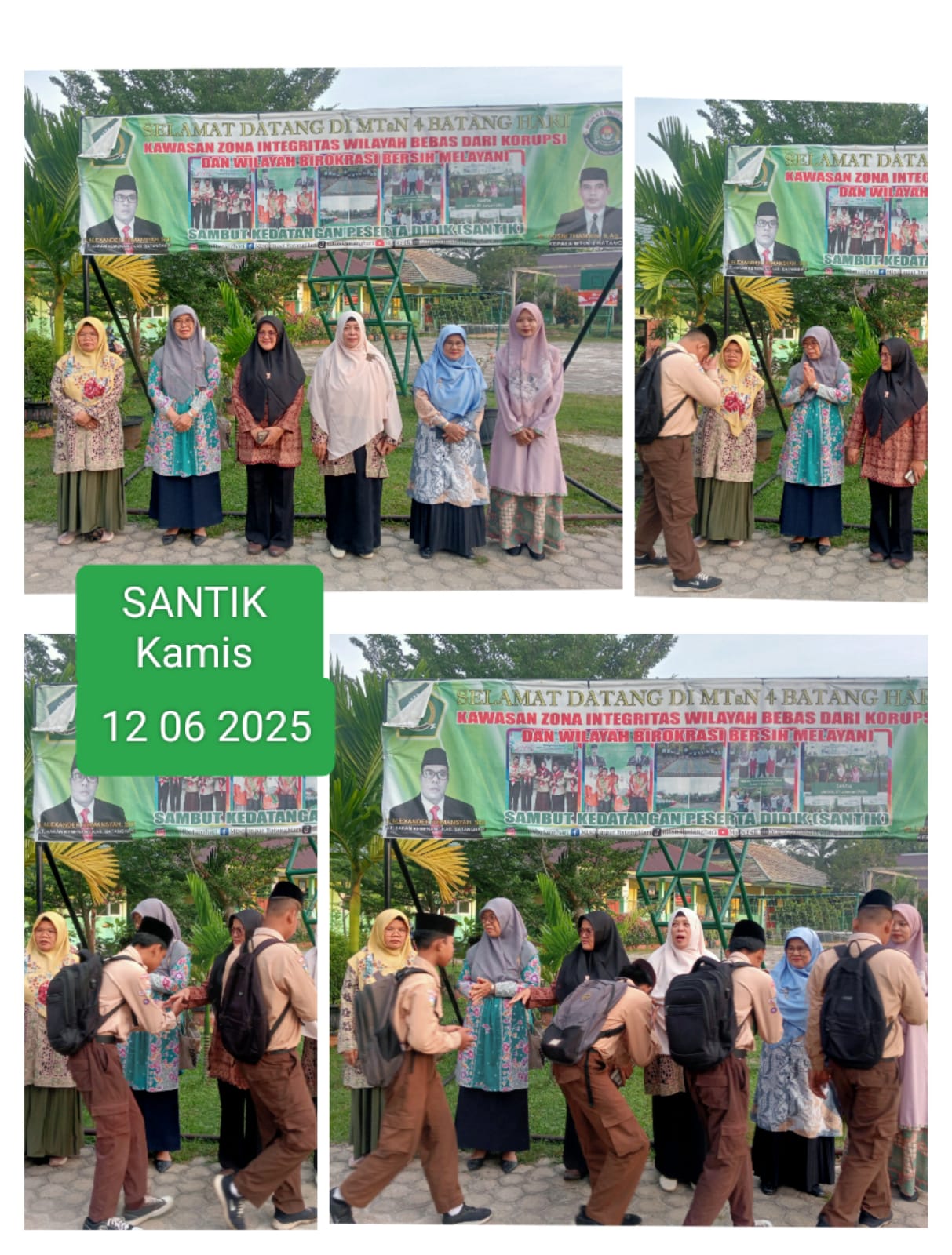 Pagi Kamis Yang Cerah, SANTIK Tetap Terlaksana Dengan Ramah