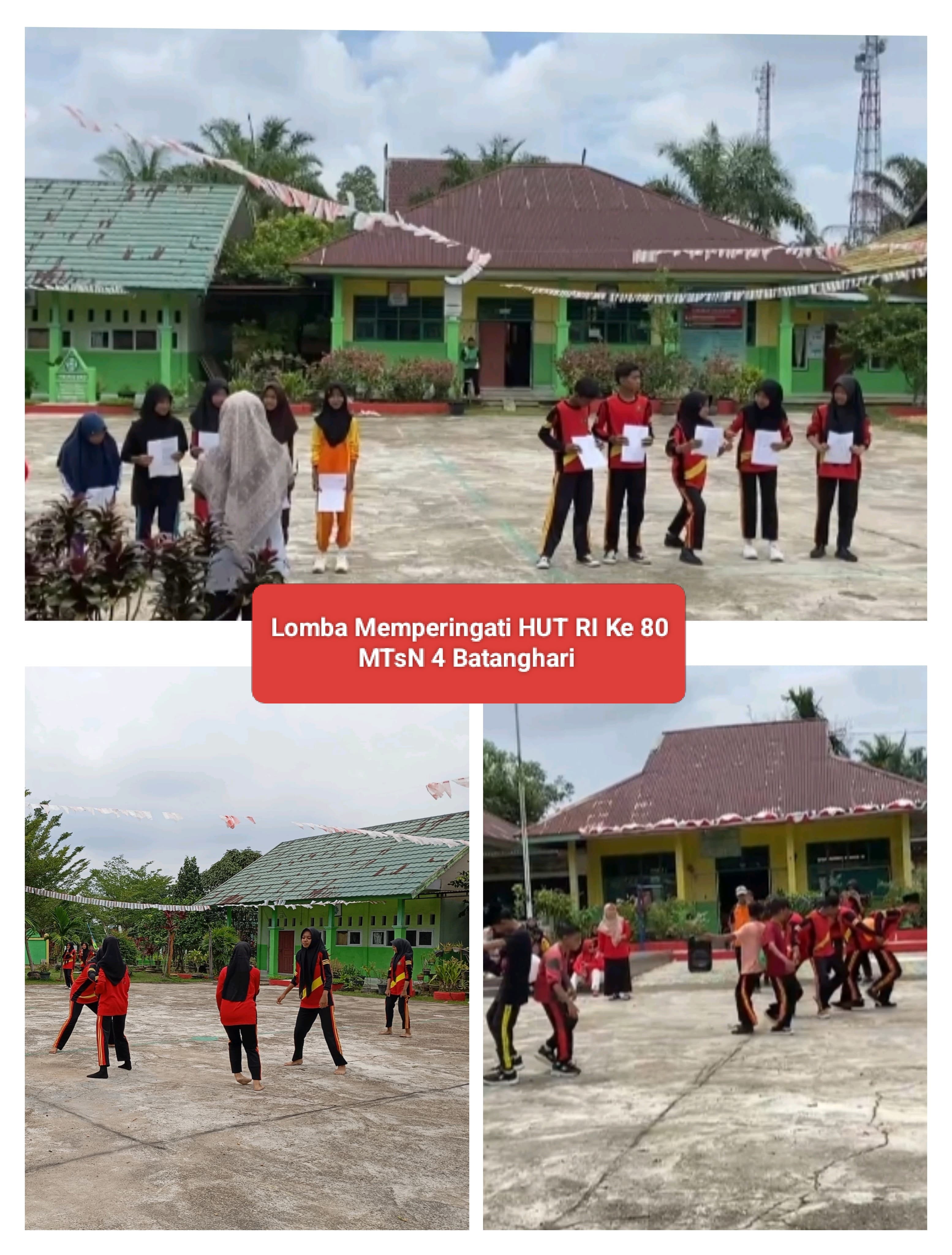 MTsN 4 Batanghari Gelar Lomba Semarak HUT RI ke-80