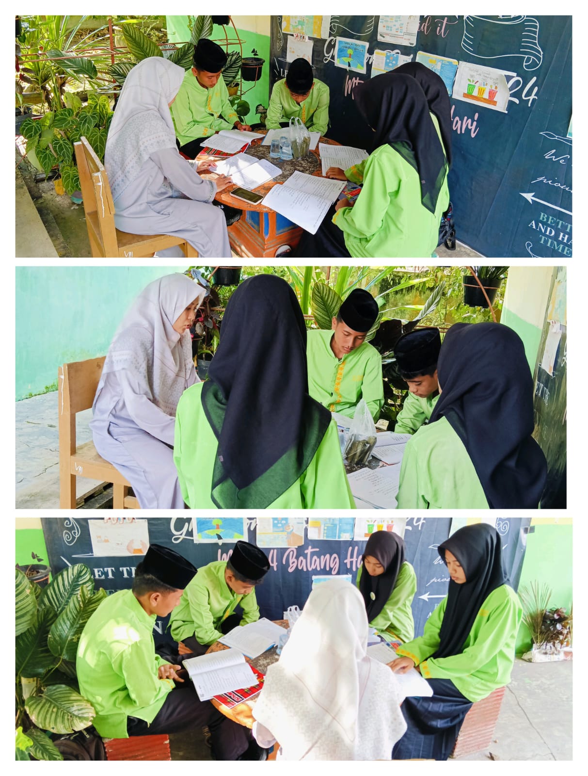 Guru Bahasa Arab MTsN 4 Batanghari Berikan Bimbingan Kepada Peserta Olimpiade Bahasa Arab (OBA)