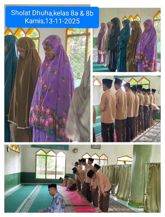 Bersujud Sebelum Belajar, Siswa MTsN 4 Batang Hari Tumbuhkan Semangat Iman di Pagi Hari Bersujud Sebelum Belajar, Siswa MTsN 4 Batang Hari Tumbuhkan Semangat Iman di Pagi Hari