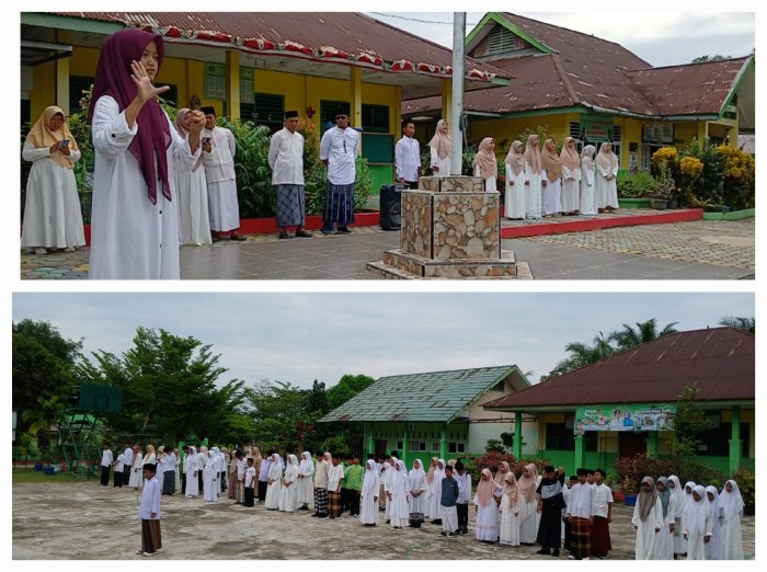 Zihan Olivia Pimpin Gema Mars Hari Santri di MTsN 4 Batang Hari Zihan Olivia Pimpin Gema Mars Hari Santri di MTsN 4 Batang Hari