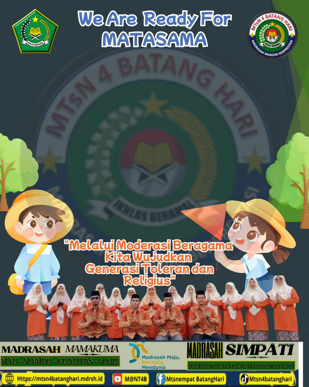 Pelaksanaan MATSAMA MTsN 4 Batanghari Tahun Pelajaran 2025/2026