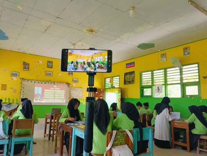 Pembelajaran Bahasa Arab Aktif dan Bermakna, Guru PPG MTsN 4 Batanghari Sukseskan UKIN