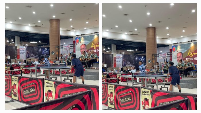 Gio, Wakili Kabupaten Batanghari pada Kejurprof Tenis Meja Jambi