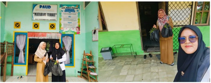 Antarkan Hasil Panen Kacang Panjang, Wujud Nyata Program Kitela (Kita Tengok Lahan)