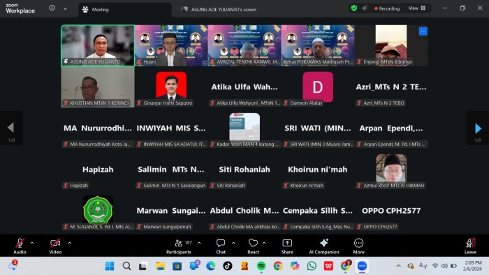 Dorong Transformasi Digital, Kepala dan Guru MTsN 4 Batanghari Ikuti Webinar Koding dan Kecerdasan Artifisial Dorong Transformasi Digital, Kepala dan Guru MTsN 4 Batanghari Ikuti Webinar Koding dan Kecerdasan Artifisial