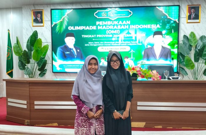 Aira Juana Wakili MTsN 4 Batang Hari di OMI Provinsi Jambi, Siap Tunjukkan Prestasi Terbaik Aira Juana Wakili MTsN 4 Batang Hari di OMI Provinsi Jambi, Siap Tunjukkan Prestasi Terbaik