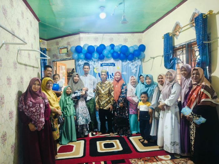 GTK MTsN 4 Batanghari Kunjungan Sosial Acara Syukuran dan Khitanan