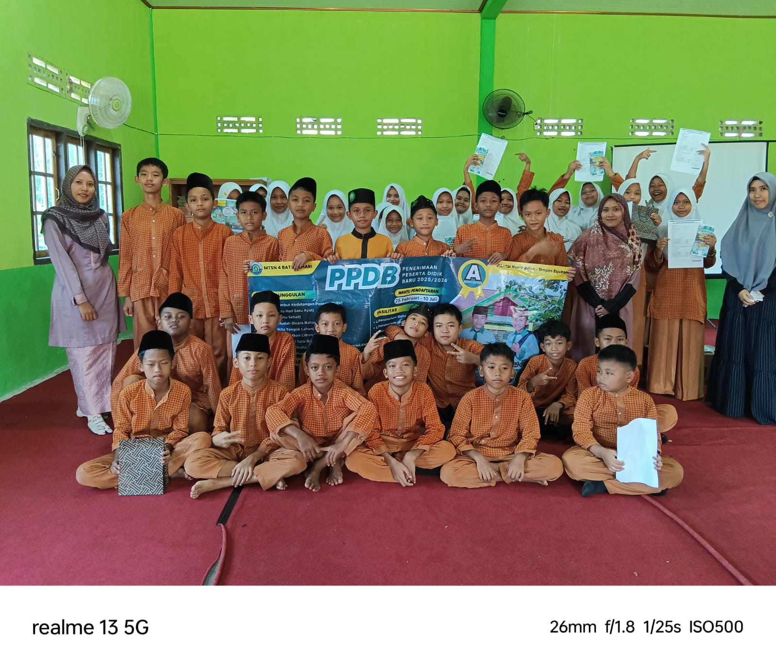 Sosialisasi PPDB MTsN 4 Batanghari di SDN 48/1 Penerokan Disambut Antusias Siswa