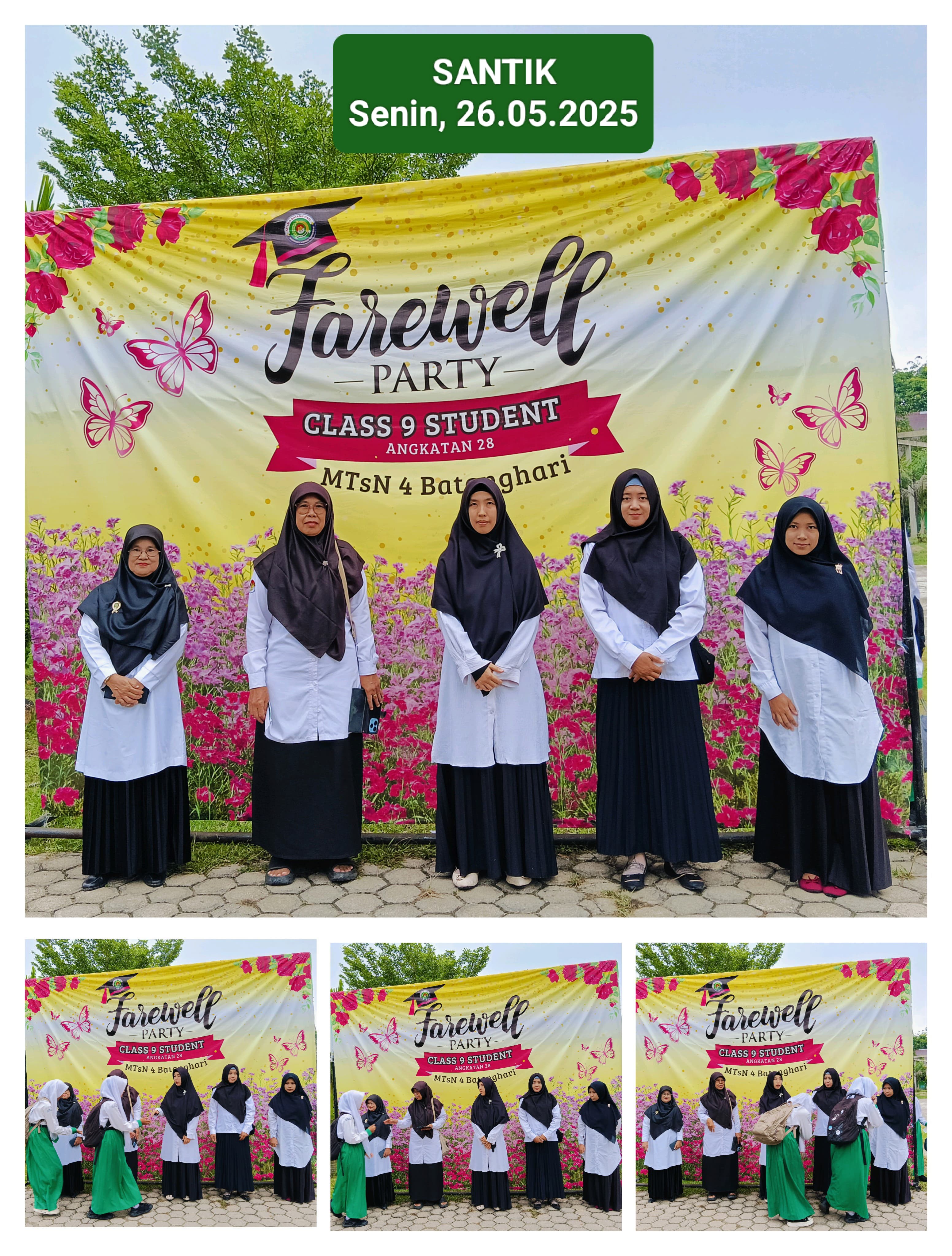 Sambut Kedatangan siswa