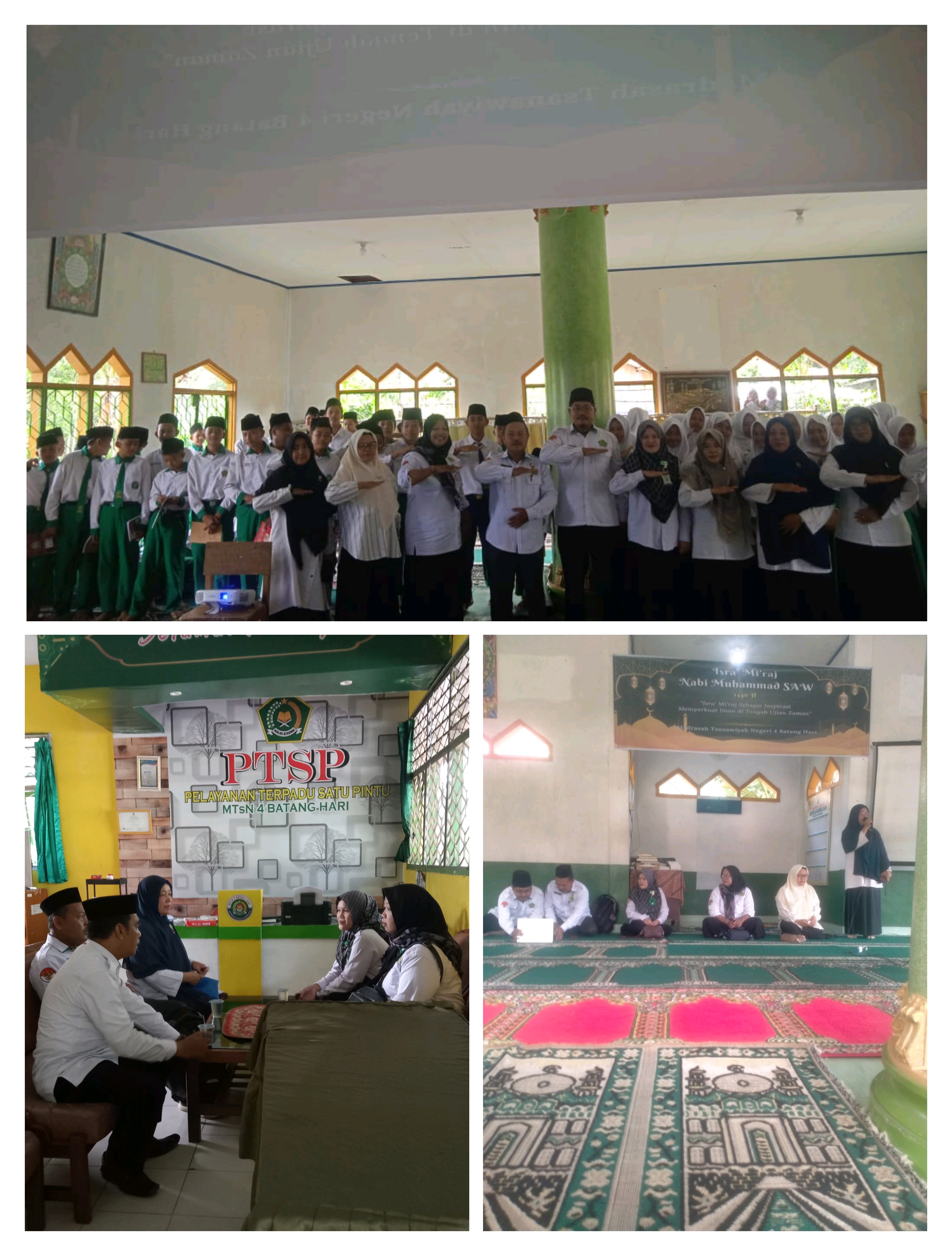 KUA Sapa Sekolah di MTsN 4 Batang Hari: Bimbingan Remaja dan Moderasi Beragama