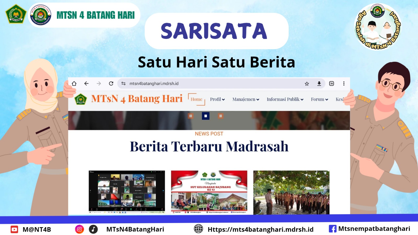 MTsN 4 Batang Hari Luncurkan Program SARISATA
