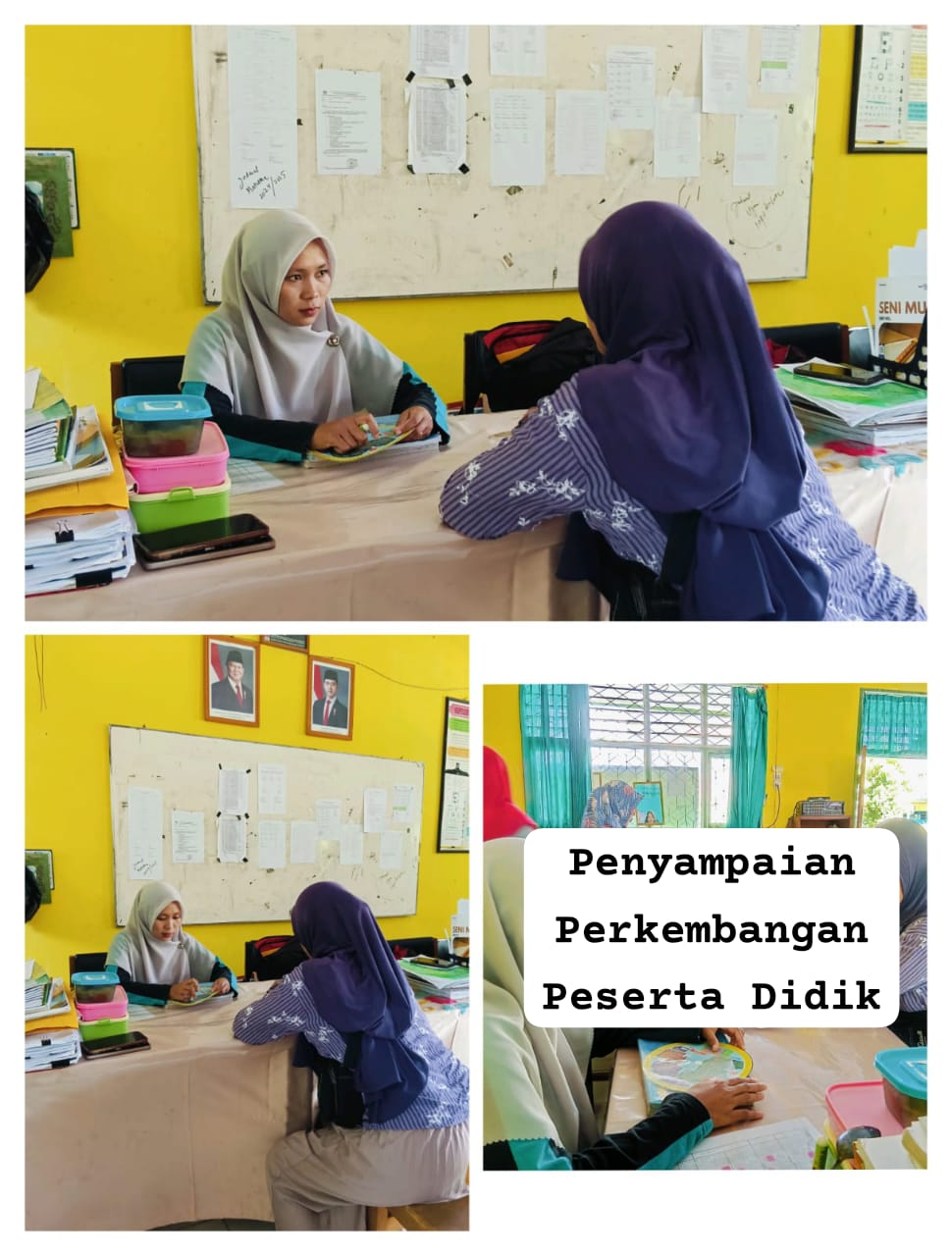 Wali Kelas 7B Sampaikan Perkembangan Siswa Kepada Orang Tua Wali Kelas 7B Sampaikan Perkembangan Siswa Kepada Orang Tua