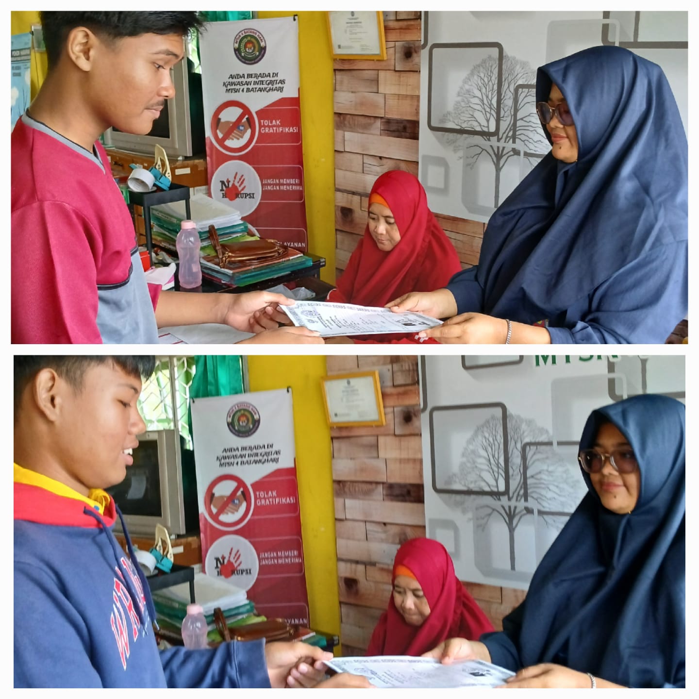 Layanan Legalisir Ijazah di MTsN 4 Batanghari Berjalan Lancar