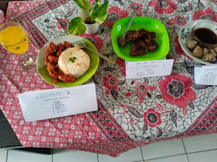 Siswa Kelas 9A MTsN 4 Batang Hari Berkreasi dengan Olahan Hasil Peternakan dan Perikanan