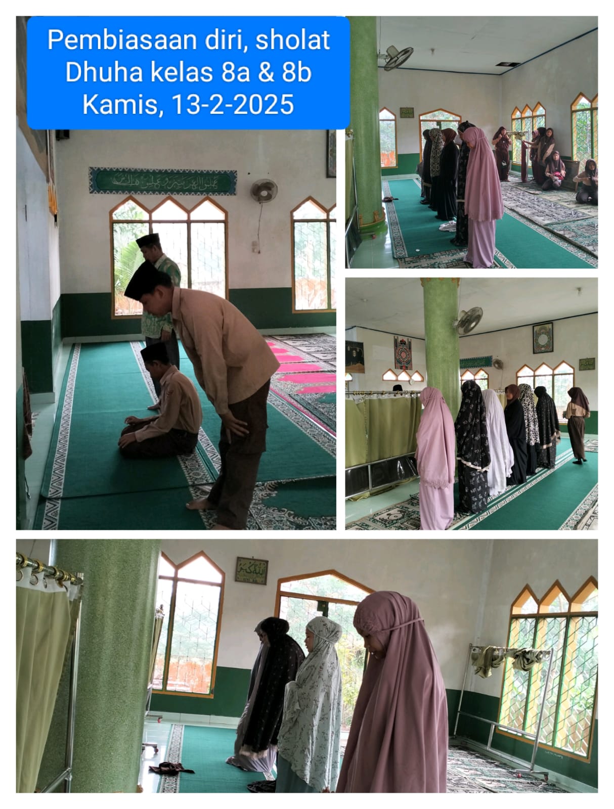 PEMBIASAAN BAIK PELAJAR MTsN 4 BATANGHARI TINGKATKAN KUALITAS PESERTA DIDIK