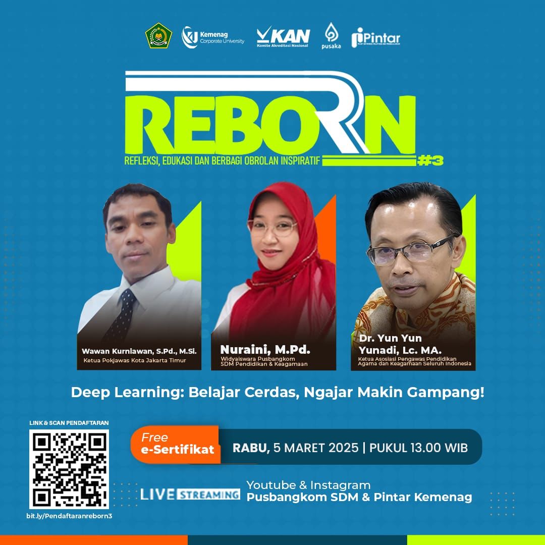 Guru dan Kepala MTsN 4 Batanghari Ikuti REBORN: Meningkatkan Kompetensi dengan Deep Learning