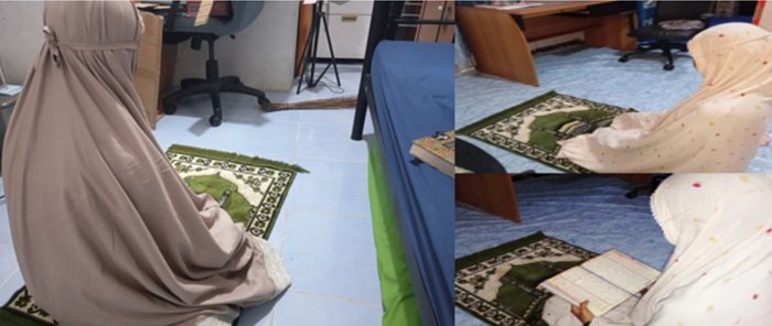 Guru Piket MTsN 4 Batang Hari Pastikan Peserta didik Tetap Melaksanakan Pembiasaan Diri Meski Madrasah Daring