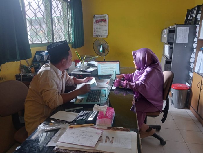 Sekretaris ZI MTsN 4 Batanghari Koordinasi Penetapan Dokumen  Menuju Wilayah Bebas dari Korupsi