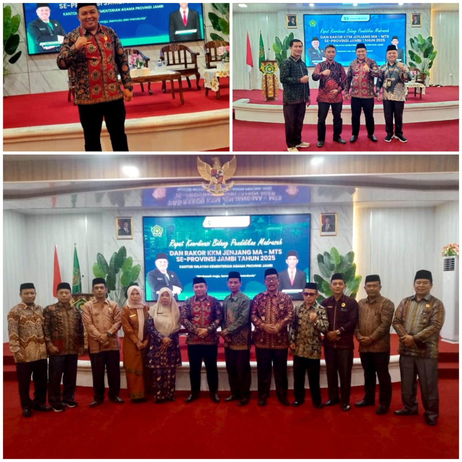 KEGIATAN RAPAT KORDINASI KEPALA MADRASAH TINGKAT PROVINSI