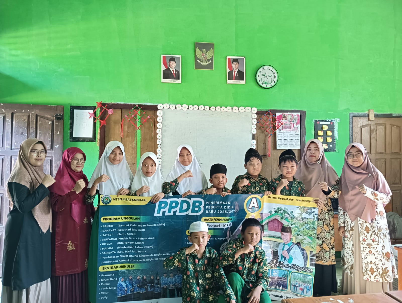 MTsN 4 Batang Hari Laksanakan Sosialisasi PPDB di MI Nurul Huda