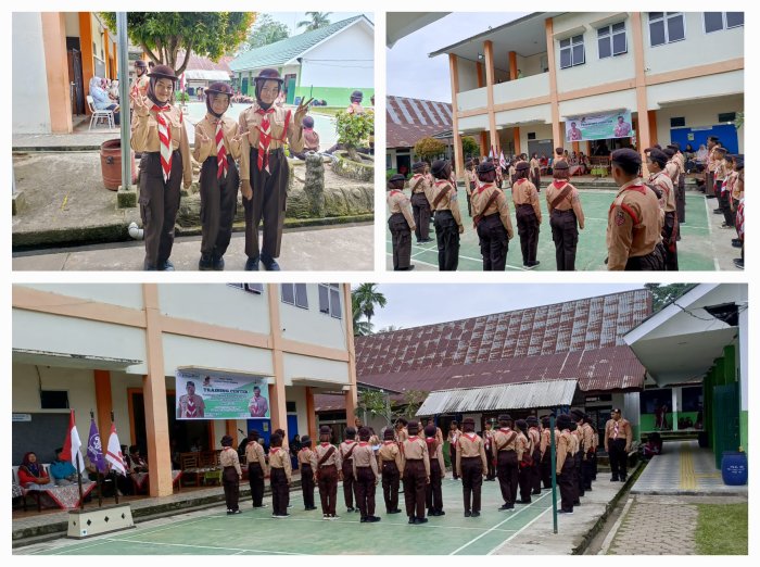 Tiga Siswi MTsN 4 Batanghari Terpilih Jadi Peserta Jambore Cabang 2025