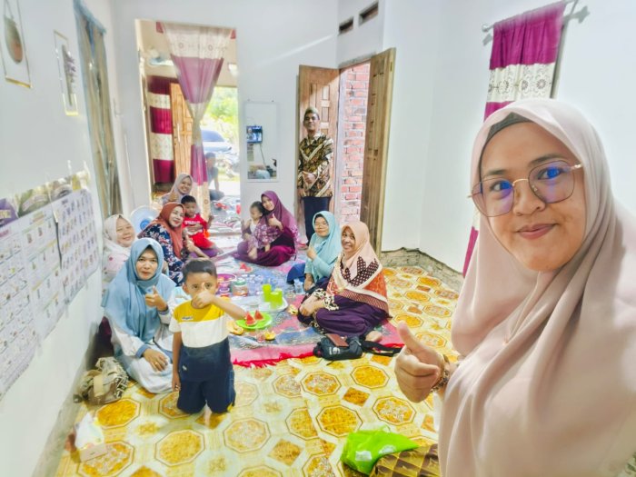 Kunjungan ke Rumah Teman Pererat Silaturahmi GTK MTsN 4 Batanghari