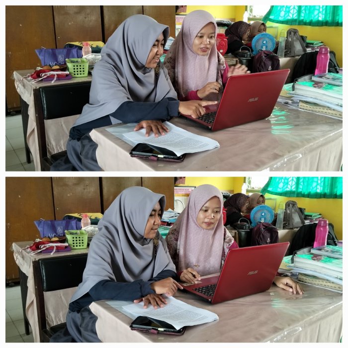 Guru CPNS MTsN 4 Batang Hari Diskusikan Rancangan Aktualisasi Media Short Video untuk Tingkatkan Kosakata Peserta Didik