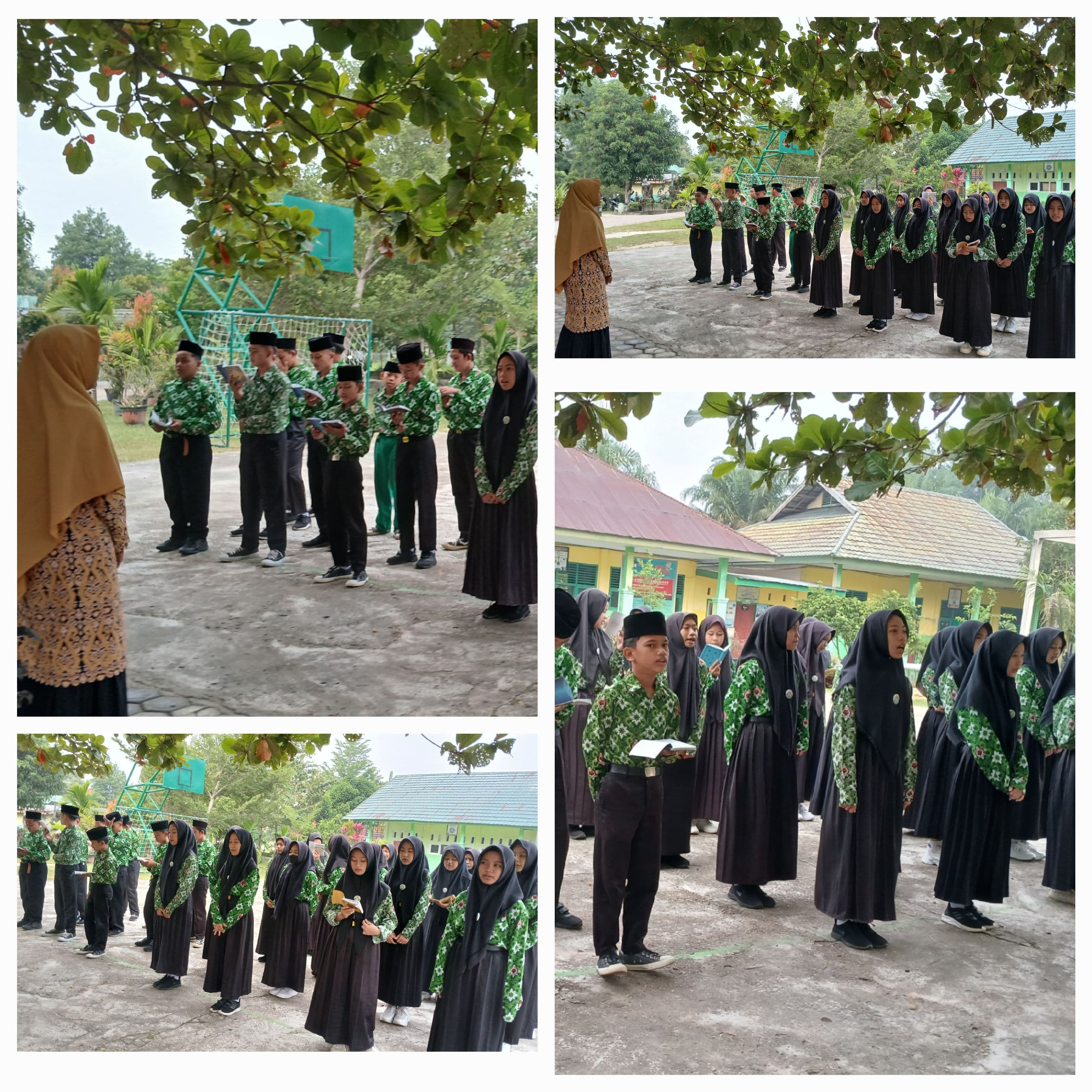 PEMBIASAAN BACAAN ASMAUL HUSNA DI MTSN 4 BATANGHARI PEMBIASAAN BACAAN ASMAUL HUSNA DI MTSN 4 BATANGHARI