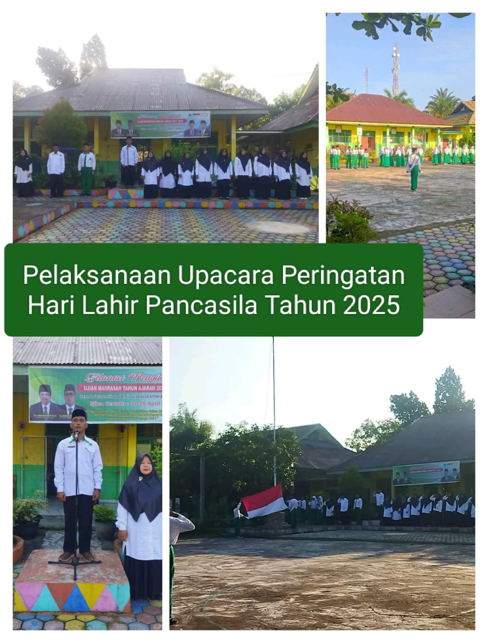 MTsN 4 Batanghari Mengelar Upacara Peringatan hari Lahir Pancasila Dengan Khidmat. MTsN 4 Batanghari Mengelar Upacara Peringatan hari Lahir Pancasila Dengan Khidmat.