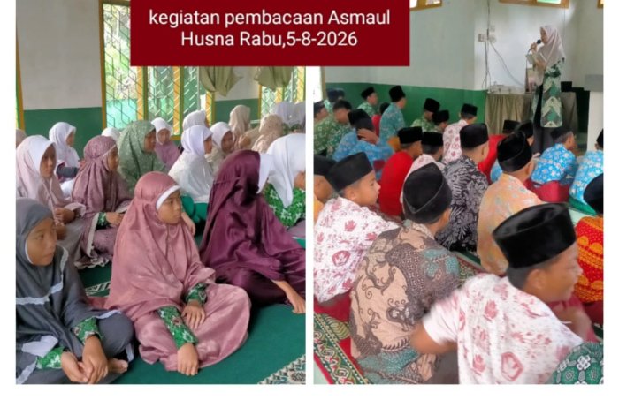 Pembiasaan Rabu Pagi Shalat Dhuha dan Pembacaan Asmaul Husna