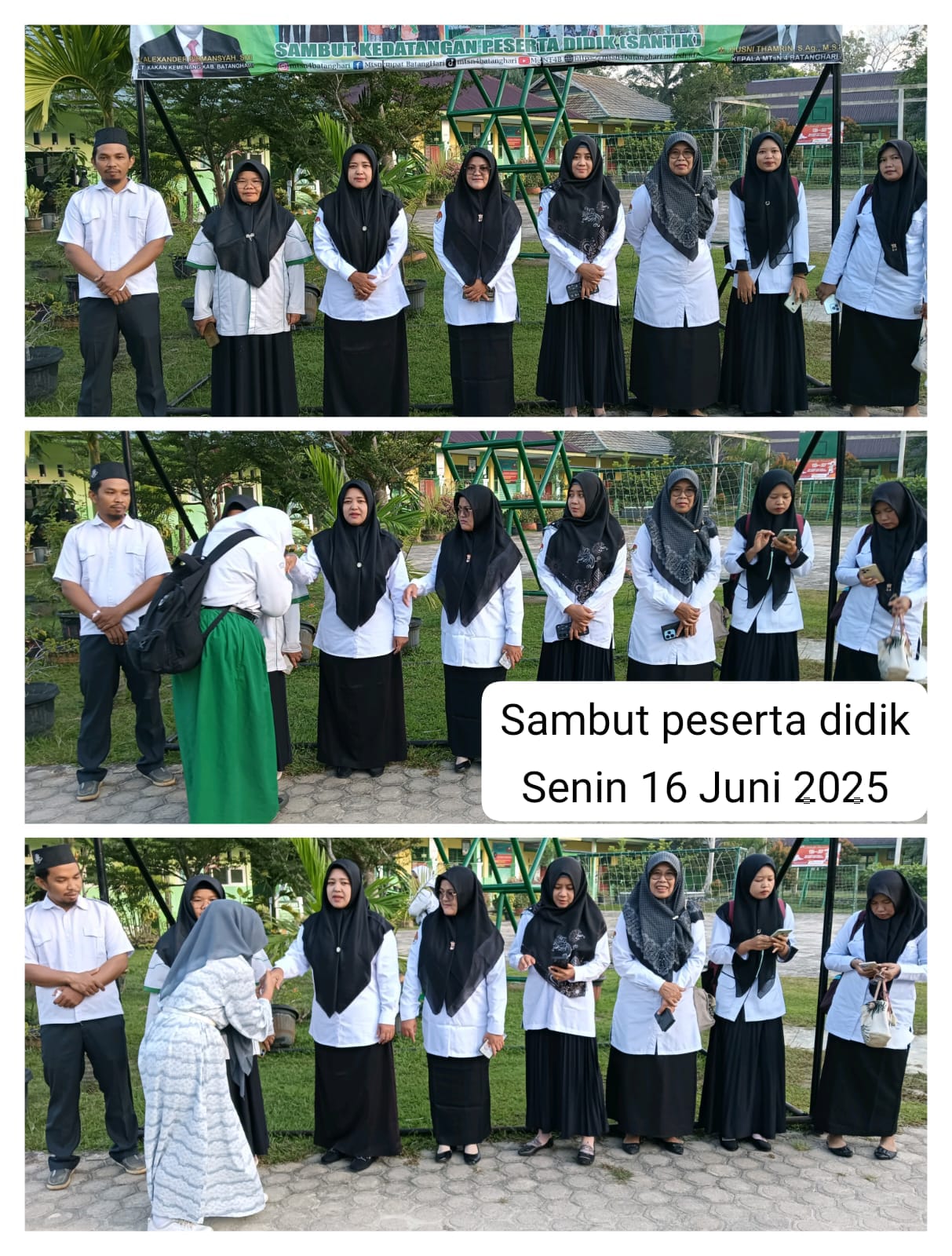 Pagi Yang Cerah, Senin SANTIK Tetap Terlaksana Santun dan Ramah. Pagi Yang Cerah, Senin SANTIK Tetap Terlaksana Santun dan Ramah.