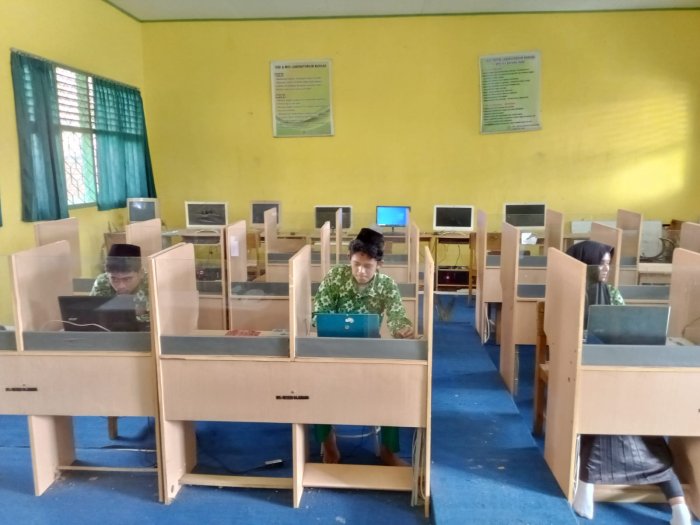 MTsN 4 Batang Hari Laksanakan Simulasi TKA, MTsN 4 Batang Hari Laksanakan Simulasi TKA,